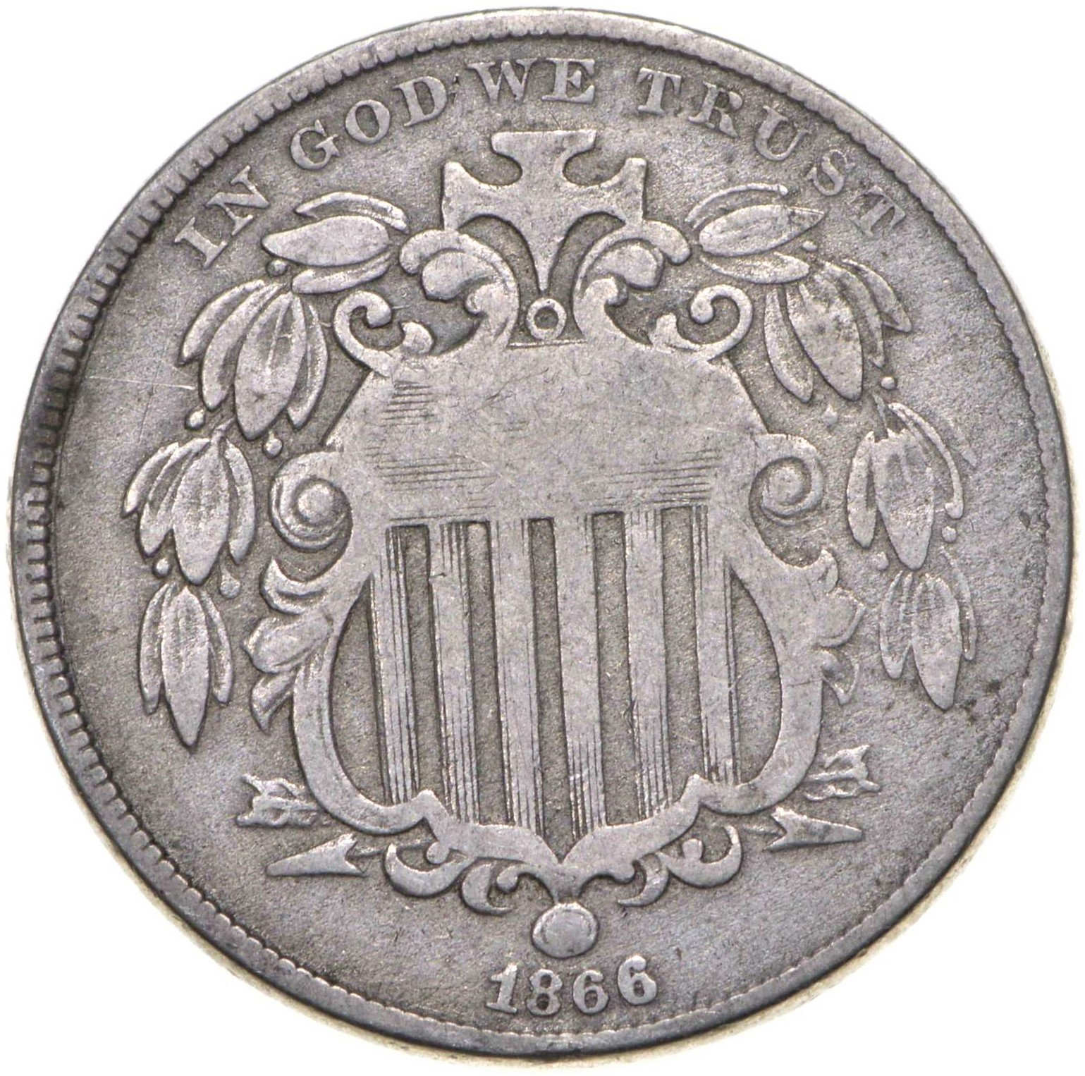 1866-5c-Shield-Nickel-With-Rays-#9